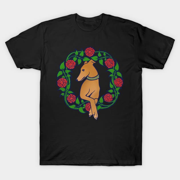 Greyhound T-Shirt by bubbsnugg